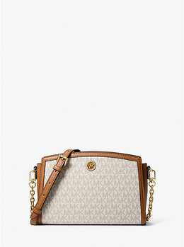 Сумка-Мессенджер с большим фирменным логотипом Chantal Michael Kors, мультиколор 32r3g7cc3b | vanilla/acorn