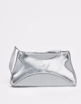 Сумка через плечо Adidas Originals серебристого цвета 141910276 | silver met.