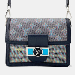 Louis Vuitton Dauphine Mini Navy Multicolor Leather Bag 1190335