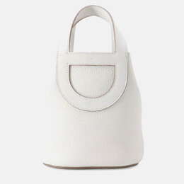 Hermes In-The-Loop 18 Gris Pale Taurillon Clemence Swift Leather Tote Bag 1190301