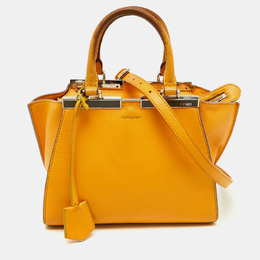 Fendi Yellow Leather Mini 3Jours Tote 1189696