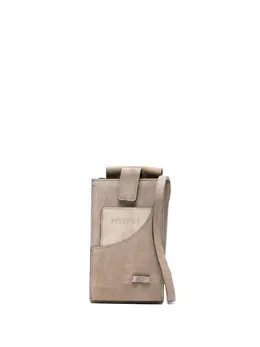 Peserico suede pocket mini bag 31126052