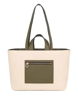 Tous leather-trimmed tote bag 30807260