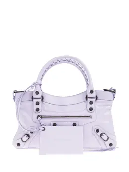 Сумка-тоут Le City First Balenciaga, фиолетовый 31125334 | фиолетовый