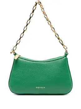 Alexander McQueen T-Bar chain-strap leather tote bag 31028479