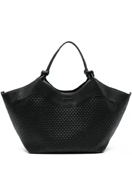 DKNY large Paula knotted woven tote bag 31085362