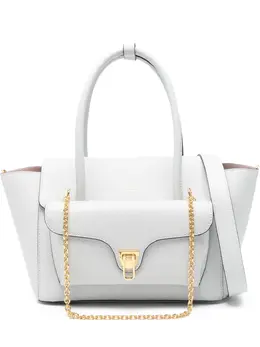 Coccinelle chain-detail leather tote bag 31183739