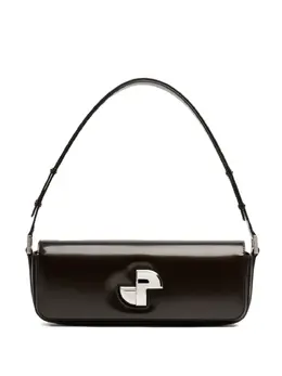 Patou Le Lock leather shoulder bag 30300159