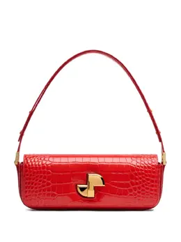 Patou Le Lock crocodile-embossed shoulder bag 30300173