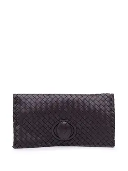 Bottega Veneta 2012-2025 Nappa Intrecciato Turn Lock clutch bag 31506303