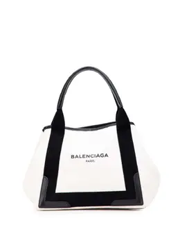 Balenciaga 2014 Canvas S Navy Cabas tote bag 31500807