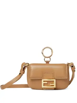 Сумка-подвеска Nano Baguette Charm Fendi, коричневый 31490678 | коричневый