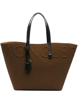 Moncler large leather tote bag 27581715