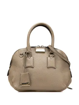 Burberry 2000-2017 Small Grained Calfskin Heritage Orchard Bowling Bag satchel 31528337