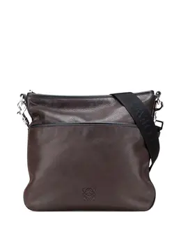 Loewe 2010 Anagram Leather Messenger Bag crossbody bag 31533402
