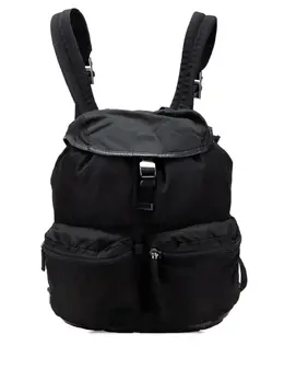 Prada 2000-2013 Saffiano Trimmed Tessuto backpack 31505378