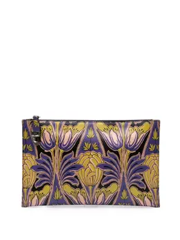 Prada 2000-2025 Saffiano Stampa Floral clutch bag 31522052