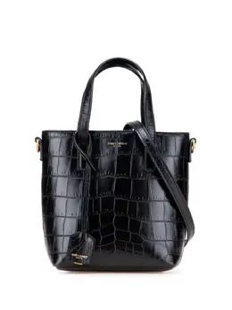 Saint Laurent 2022 Mini Toy Embossed Leather Shopping Tote satchel 31522899