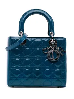 Christian Dior 2012 Medium Patent Cannage Lady Dior satchel 31522050