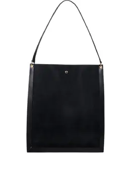 Wandler top-handle suede tote bag 31497219