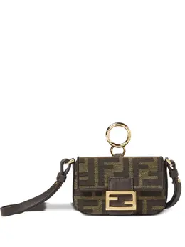 Fendi Nano Baguette FF-jacquard shoulder bag 31490694