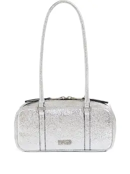 Essentiel Antwerp small metallic-effect shoulder bag 31269063