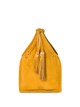 Miu Miu tassel leather tote bag 31443929