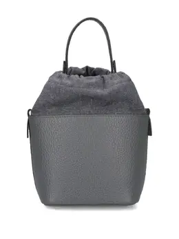 Maison Margiela 5AC drawstring leather bucket bag 31469589