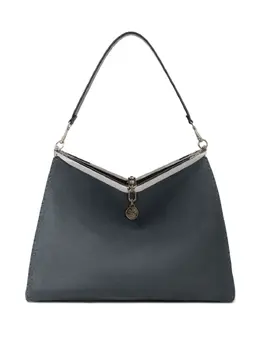 Etro large Vela nubuck-leather tote bag 31457031
