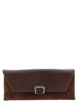 Brunello Cucinelli-Sartorial Clutch Bordeaux-Donna 52306262720852