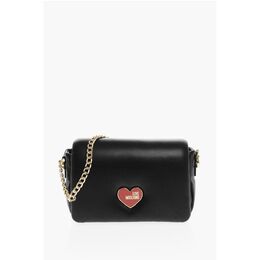 Сумка через плечо LOVE из искусственной кожи с золотой цепочкой Moschino, черный 0017622740 | black
