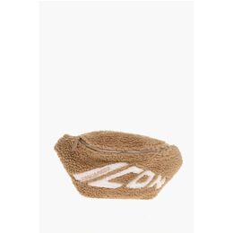 Сумка ICON из эко-овчины Dsquared2, бежевый 0017614240 | beige