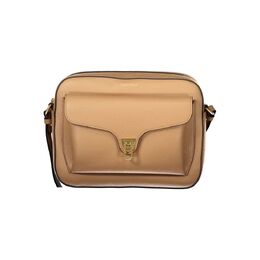Коричневая кожаная сумка Coccinelle, коричневый 0017681316 | brown