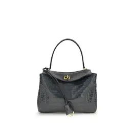 Balenciaga Rodeo Shoulder Bag in crocodile-print leather ba7897792aa5l1251bb