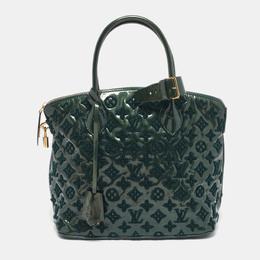 Louis Vuitton Green Monogram Vernis Fascination Lockit Bag 1191110
