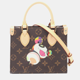 Louis Vuitton Brown Takashi Murakami Monogram Panda OnTheGo BB Bag 1191170