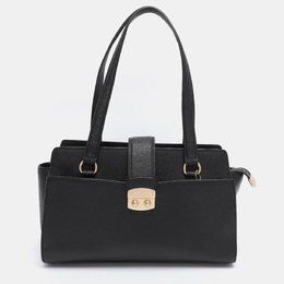 Coach Black Leather Avary Carryall Satchel 1190478