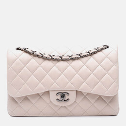Chanel Classic Double Flap Jumbo Lambskin Shoulder Bag 1189060