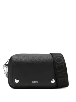 Сумка-мессенджер из искусственной кожи Loewe, черный 31322093 | черный