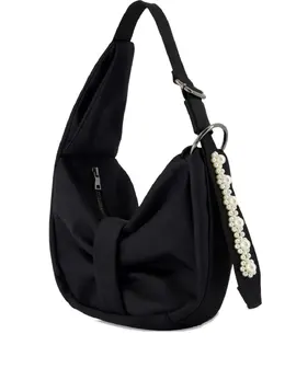 Simone Rocha mini Sling Bow beaded shoulder bag 31458004