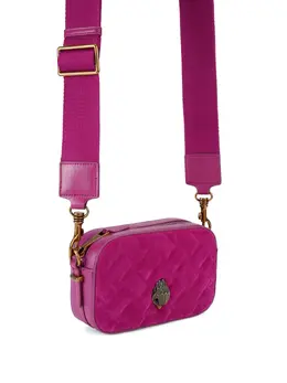 Kurt Geiger London Kensington quilted bird-embellished camera bag 31503503