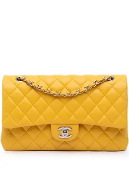 Chanel 2018 Medium Classic Lambskin Double Flap shoulder bag 31551233