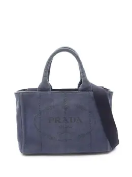 Prada 2013-2025 Small Canvas Canapa Logo satchel 31562253