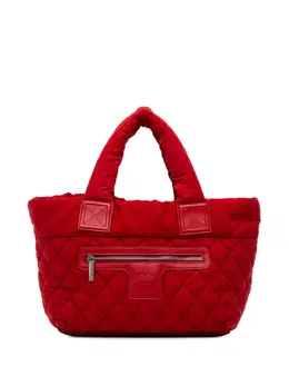 Chanel 2009-2010 Small Quilted Nylon Coco Cocoon tote bag 31556133