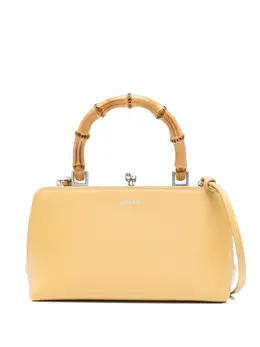 Jil Sander mini Goji bamboo-handle clutch bag 31103167