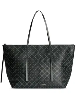 By Malene Birger Luze monogram zip tote bag 31024441