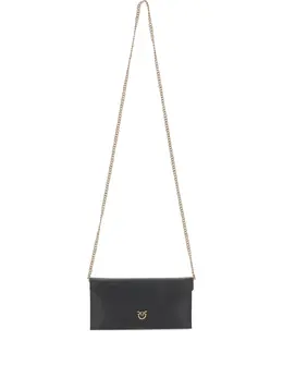 Pinko chain-strap flap cross body bag 31357603