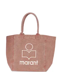 Isabel Marant embroidered-logo tote bag 31474680