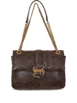 Just Cavalli snake-buckle chain shoulder bag 31135683