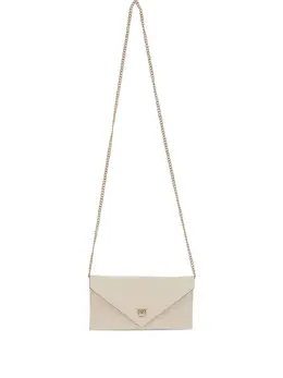 Pinko chain-strap flap cross body bag 31357607